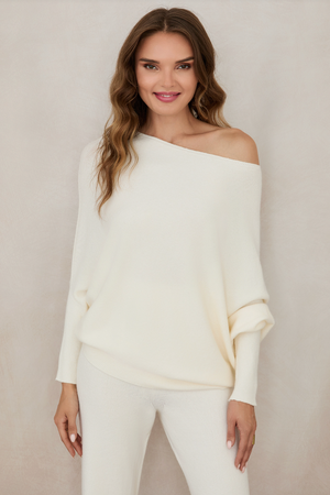 Asymmetrical Sweater Knit Top
