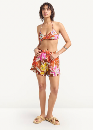 Getaway Short in Painted Garden