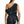 Alba Top in Solid Noir