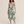 Flowy Strapless Midi Dress - Palm Paradise