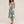 Flowy Strapless Midi Dress - Palm Paradise