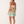 Tropical Ruched Mini Dress