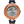 Fissure 8 Automatic Womenʻs Koa Wood and Abalone Watch - 34mm