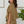 Linen Open Stitch V-Neck Top