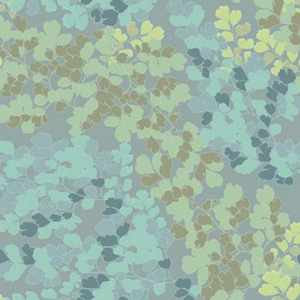 Maidenhair Fern Aloha Shirt - Teal