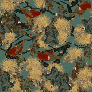 Kaniakapupu Aloha Shirt - Teal