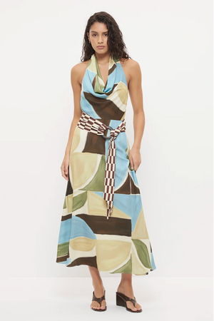 Essence Dress - Abstract Painterly