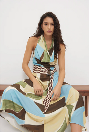 Essence Dress - Abstract Painterly