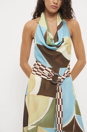 Essence Dress - Abstract Painterly