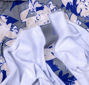 Ode to the Islands Tech Button Up - Oyster Grey
