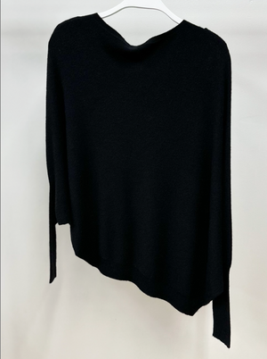 Asymmetrical Lightweight Knit Sweater