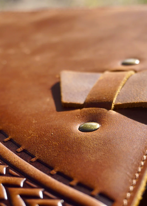 Leather Journal - Courage Mountain