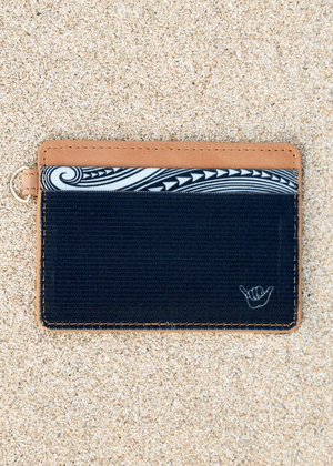 Leather Wallet - Strength Black