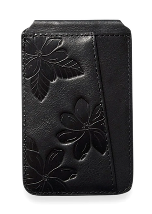 Magnetic Wallet Stand - Pikake Black