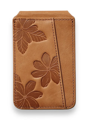 Magnetic Wallet Stand - Pikake Brown