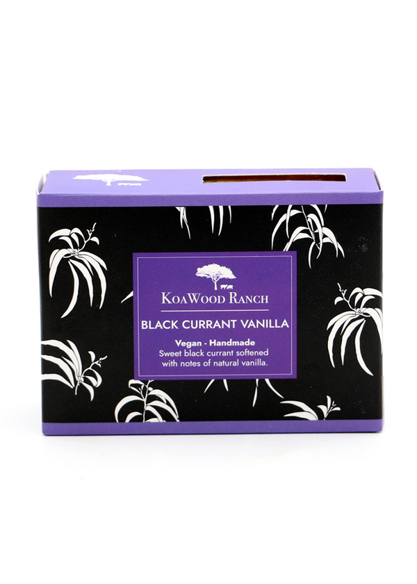 Black Currant Vanilla - Handmade Vegan Soap