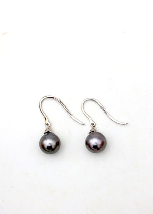 Tahitian Pearls on Ear wire Earrings