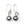 Tahitian Pearl with WHALE TALE Earrings