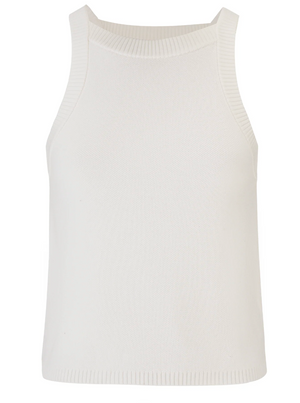 The Tash Tank Top in White