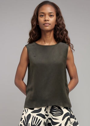 Sleeveless Top - Black