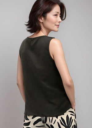 Sleeveless Top - Black