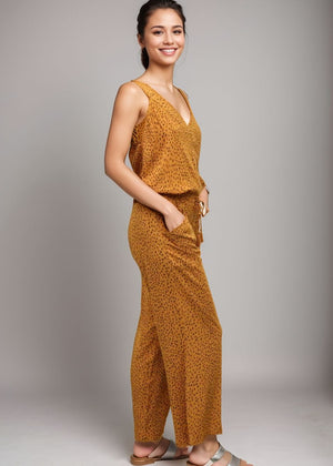 Reeve Jumpsuit - Granelli Honey