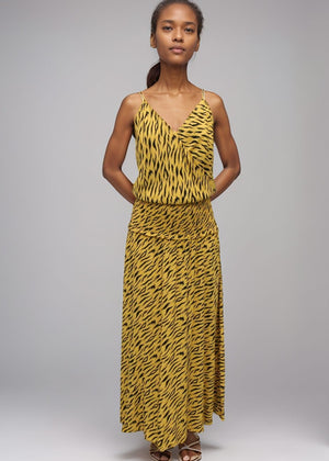 Agata Skirt - Gold Jungle