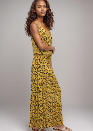 Lanis Top - Gold Jungle