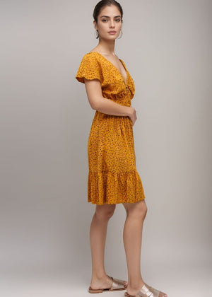 Manoa Mini Dress in Granelli Honey