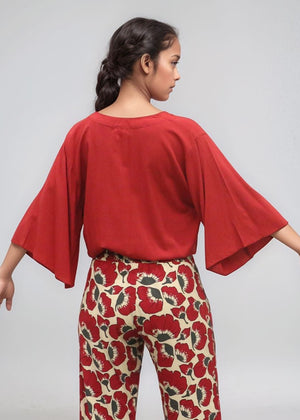Kiely Top - Cherry