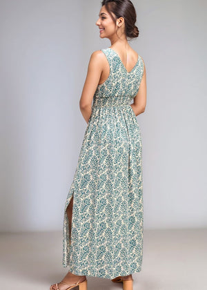 Noelle Maxi Dress - Brisa Teal