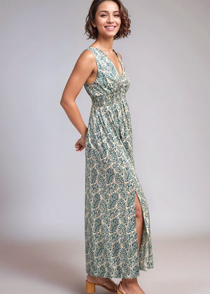Noelle Maxi Dress - Brisa Teal