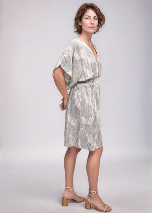 Flynn Dress - Zanzibar Silver