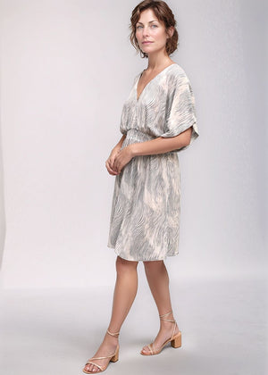Flynn Dress - Zanzibar Silver