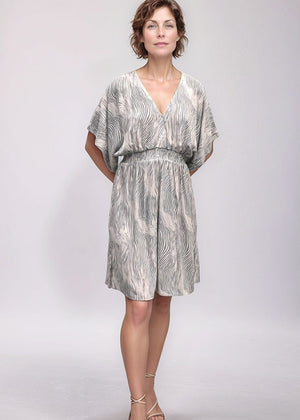 Flynn Dress - Zanzibar Silver