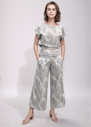 Mareva Top - Zanzibar Silver