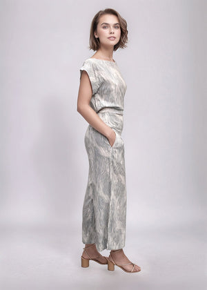 Mareva Top - Zanzibar Silver