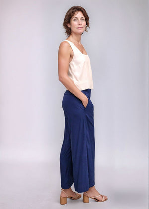 Johanna Pant - Prussian Blue