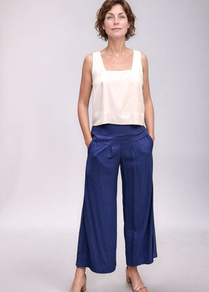 Johanna Pant - Prussian Blue