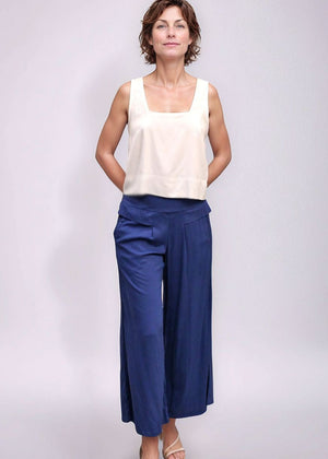 Johanna Pant - Prussian Blue