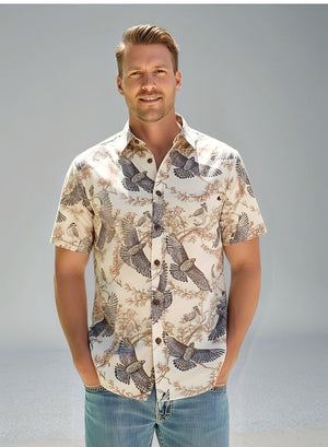 Io and Ilianhi Tan Aloha Shirt