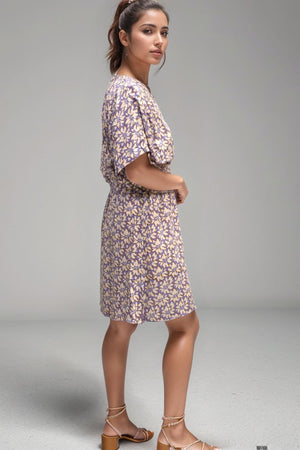Flynn Dress - Bloomcrest Lavender