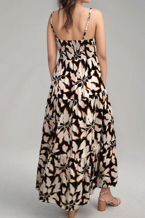 Heiva Maxi Dress - Bloomtide Black