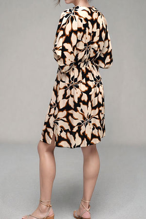 ノエル マキシドレス アロハ ブラック