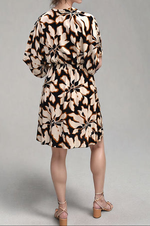 ノエル マキシドレス アロハ ブラック