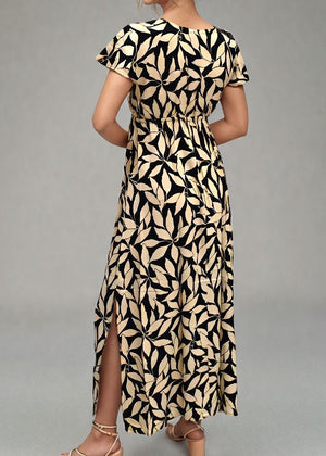 レイラニ マキシドレス トロピカル スティール ブルー