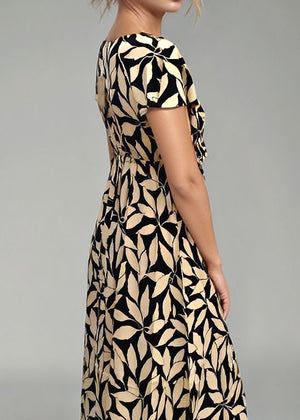 レイラニ マキシドレス トロピカル スティール ブルー