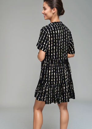 Heinui Dress - Current Black