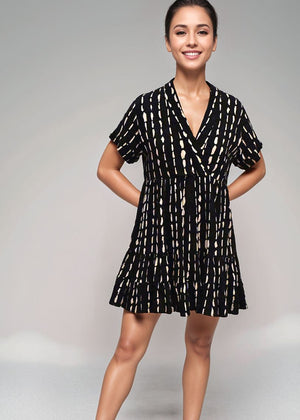 Heinui Dress - Current Black