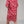 Island Shirt Dress - Vintage Flowers Raspberry